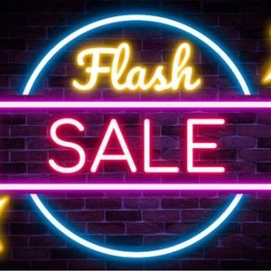 Flash sale!